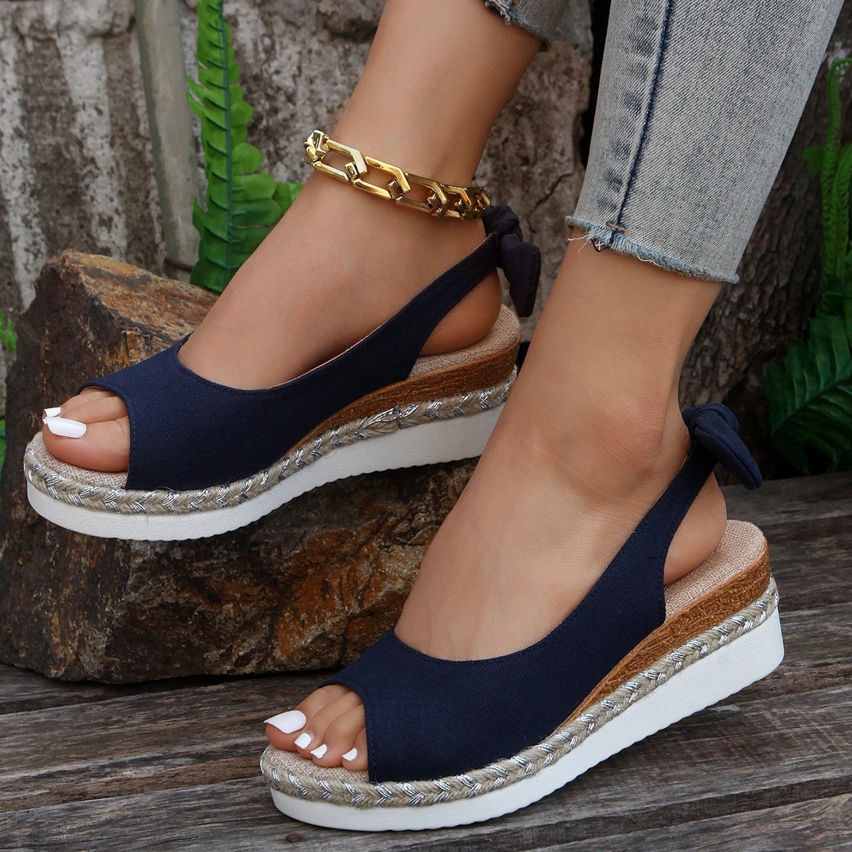 Espadrille - Navy